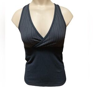 LULULEMON Wet Dry Warm Racerback Tank Top Black Size 4